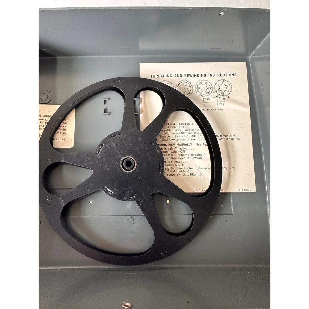 GAF Anscovision 388 Dual Automatic Movie Projector Standard Super 8mm Vintage